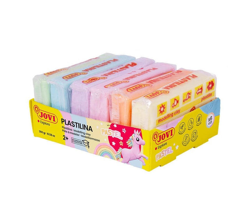 EAN 8412027031578 - Jovi Plastilina Set de utensilios para jugar con plastilina 304,2 g Colores surtidos 6 pieza(s) imagen 1