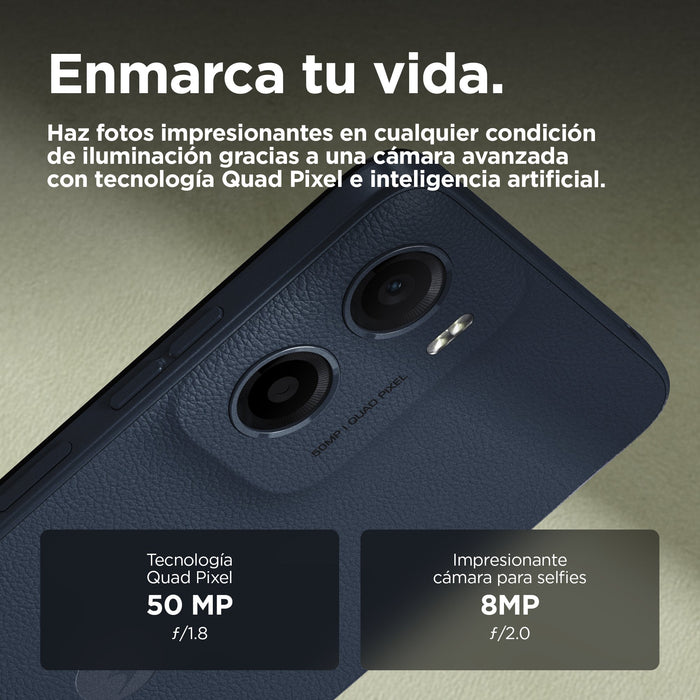 EAN 0840493603308 - Motorola moto g05 16,9 cm (6.67") SIM doble Android 15 4G USB Tipo C 8 GB 256 GB 5200 mAh Azul imagen 7