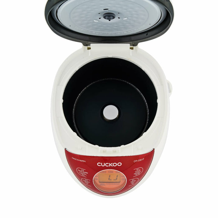 EAN 8809421199735 - Cuckoo CR-0351F RED arrocera 0,54 L 425 W Rojo, Blanco imagen 11