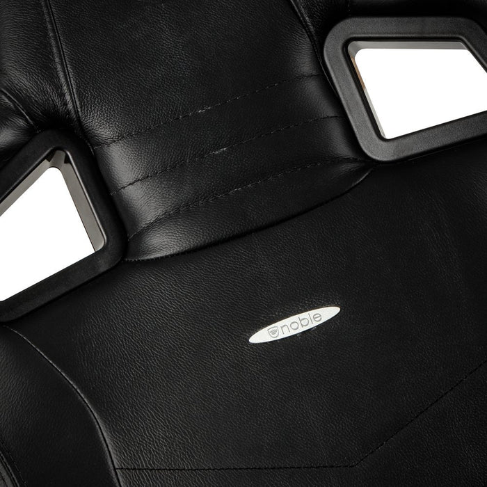 Noblechairs Epic Echtleder Gaming Silla - Negro