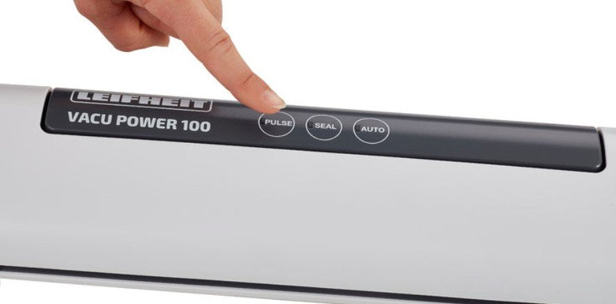 EAN 4006501032805 - Leifheit Vacu Power 100 sellador al vacío 500 mbar Negro, Turquesa, Blanco imagen 2