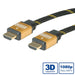EAN 7611990125555 - ROLINE 11.04.5564 cable HDMI 20 m HDMI tipo A (Estándar) Negro, Oro imagen 2
