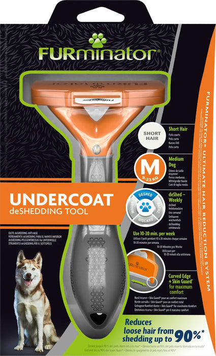 EAN 4048422151388 - FURminator FUR151388 cepillo y peine para mascota Gris, Naranja Perro Cepillo para eliminar pelaje imagen 4