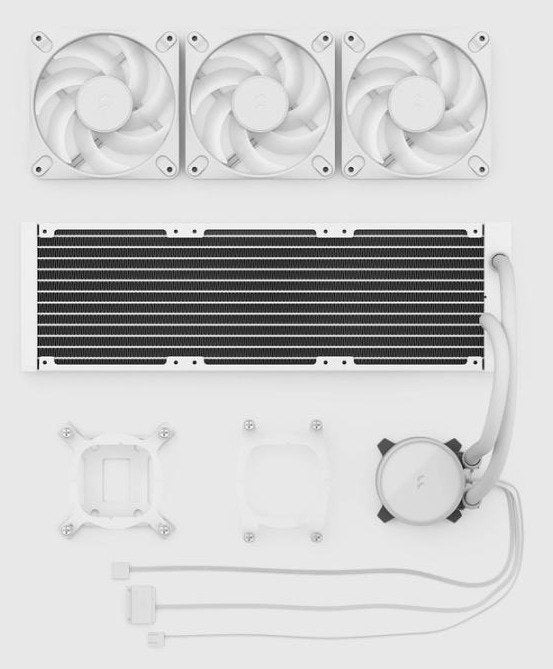 EAN 7340172714705 - Fractal Design Radius 360 RGB White Procesador Sistema de refrigeración líquida todo en uno 12 cm Blanco  imagen 7
