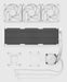 EAN 7340172714705 - Fractal Design Radius 360 RGB White Procesador Sistema de refrigeración líquida todo en uno 12 cm Blanco  imagen 7