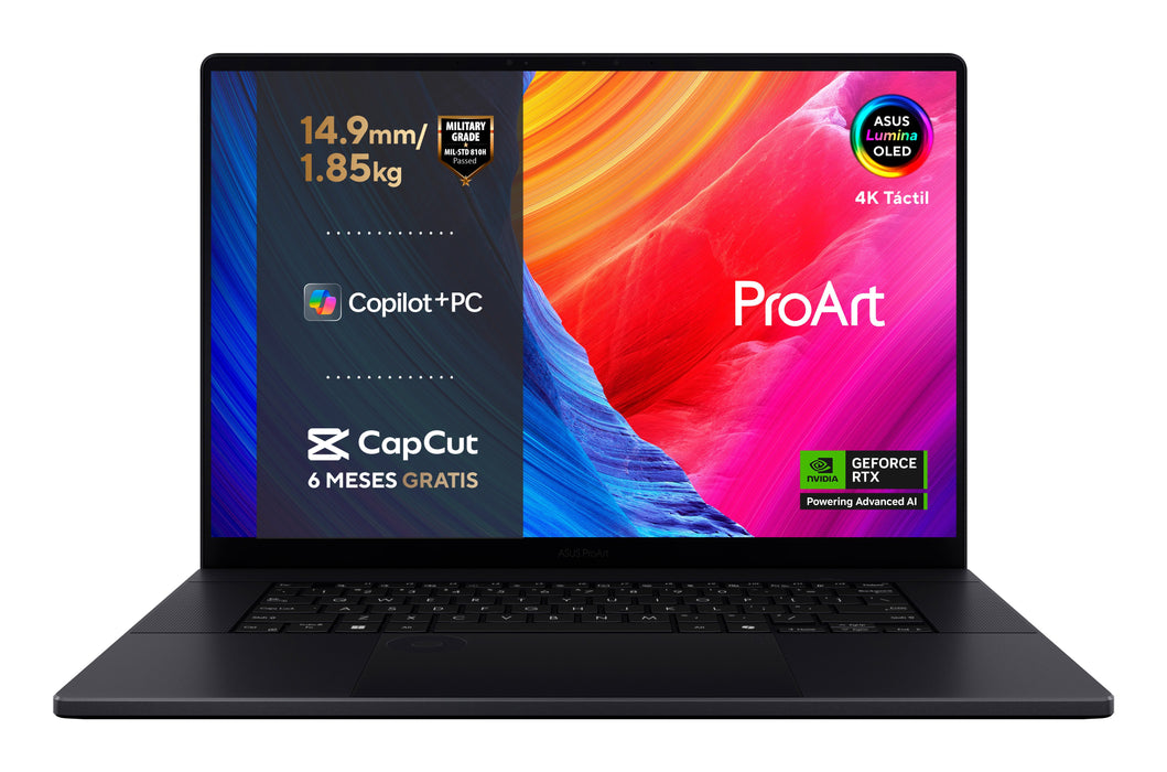 EAN 4711636085144 - ASUS ProArt P16 H7606WP-RJ079X 40,6 cm (16") Pantalla táctil WQXGA+ LPDDR5x-SDRAM NVIDIA GeForce RTX 5070 imagen 2