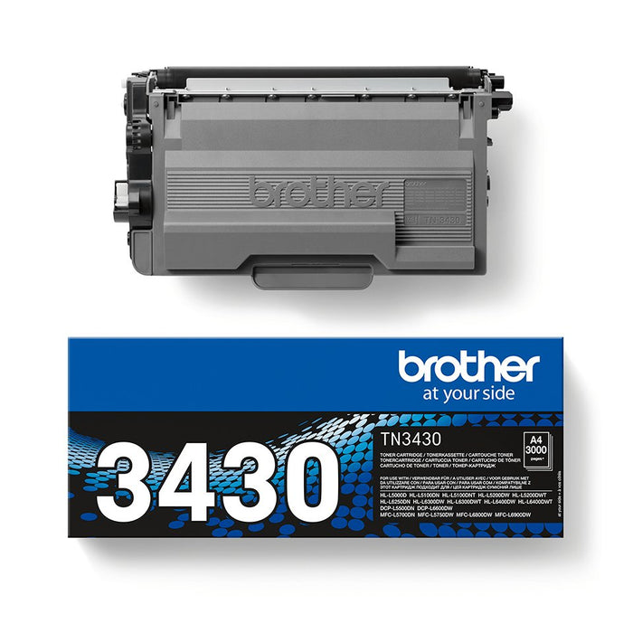 EAN 5715063301692 - Brother TN-3430 cartucho de tóner 1 pieza(s) Original Negro imagen 4
