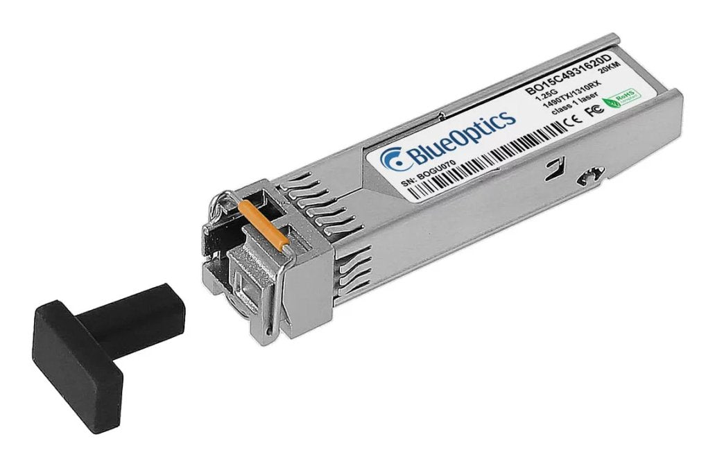 Blueoptics Avaya Aa1419070-E6 Blueoptics Bo15c4931620d Sfp Transceiver, Lc-Simplex, 1000base-Bx-D, Singlemode Fiber, Tx1490nm/Rx1310nm, 10km