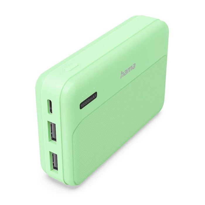 Power Pack 10000mah 2xusb-A Zielony