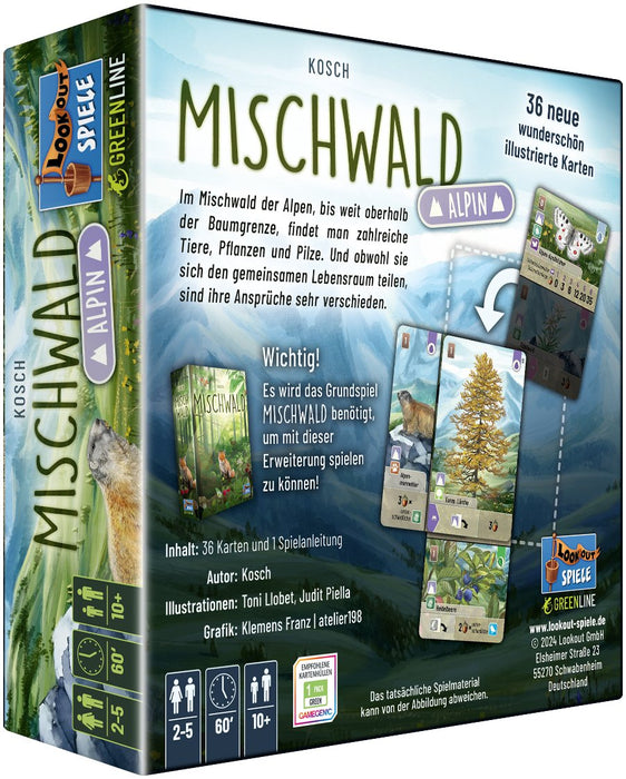 EAN 4260402311852 - Asmodee Mischwald Alpin 60 min Expansión de juego de cartas imagen 3