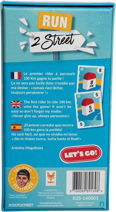Juego De Cartas Run 2 Street