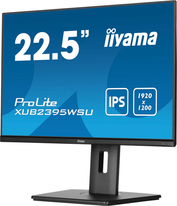 EAN 4948570121458 - iiyama ProLite XUB2395WSU-B5 pantalla para PC 57,1 cm (22.5") 1920 x 1200 Pixeles WUXGA LED Negro imagen 5