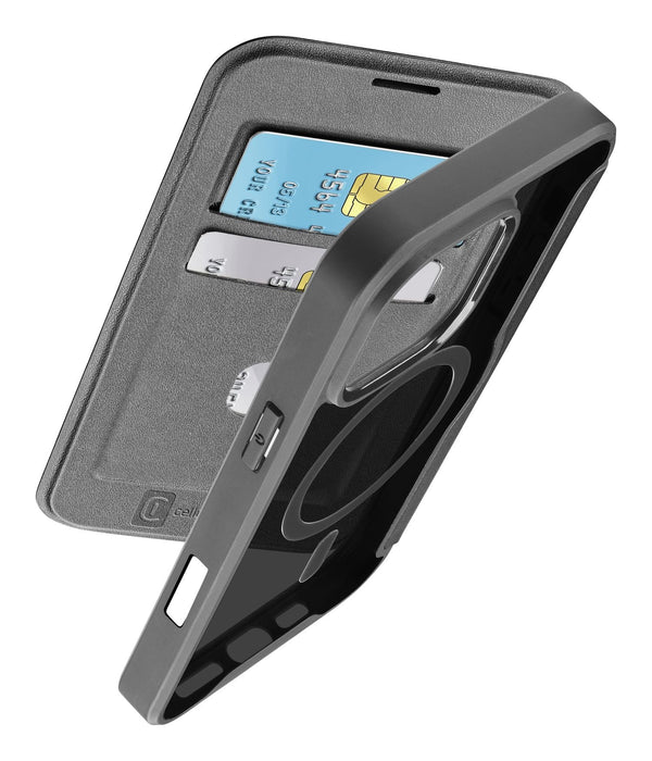 EAN 8018080483820 - Cellularline 8018080483820 funda para teléfono móvil 17,5 cm (6.9") Folio Negro imagen 5