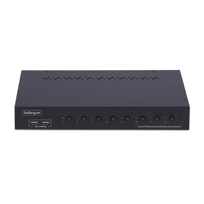 EAN 65030907224 - StarTech.com R8AD122-KVM-SWITCH interruptor KVM Montaje en rack Negro imagen 3