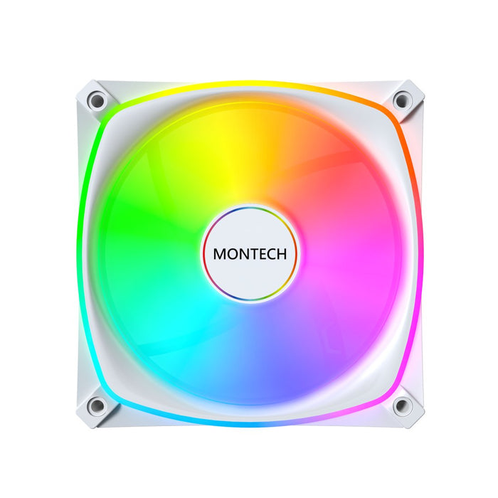 EAN 4710562740875 - Montech AX120 PRO Carcasa del ordenador Ventilador 12 cm Blanco 1 pieza(s) imagen 3