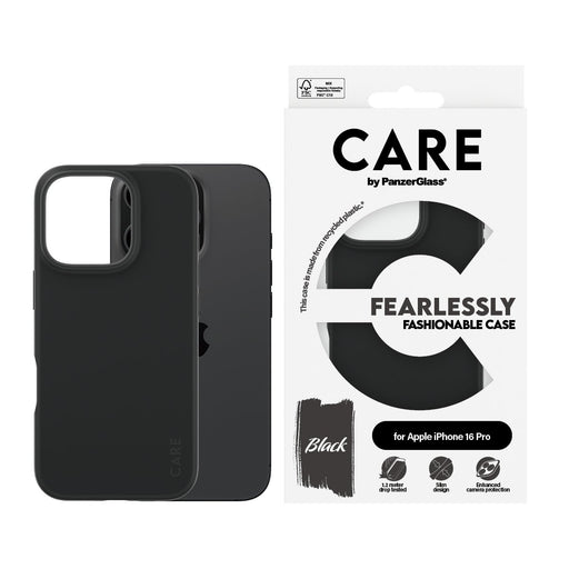 EAN 5715685004605 - PanzerGlass CARE™ by ® Case Black iPhone 16 Pro funda para teléfono móvil Negro imagen 2