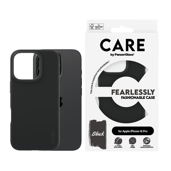 EAN 5715685004605 - PanzerGlass CARE™ by ® Case Black iPhone 16 Pro funda para teléfono móvil Negro imagen 2