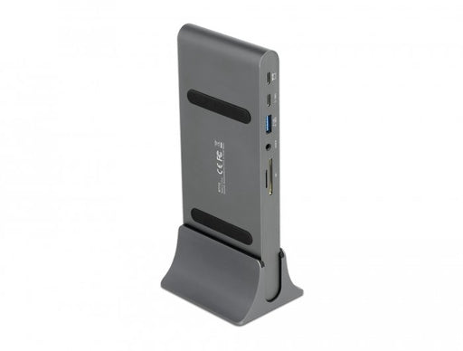 EAN 4043619877720 - DeLOCK 87772 base para portátil y replicador de puertos Alámbrico Thunderbolt 3 Gris imagen 1