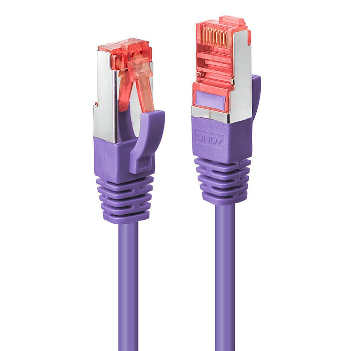 EAN 4002888478212 - Lindy 47821 cable de red Púrpura 0,5 m Cat6 S/FTP (S-STP) imagen 1