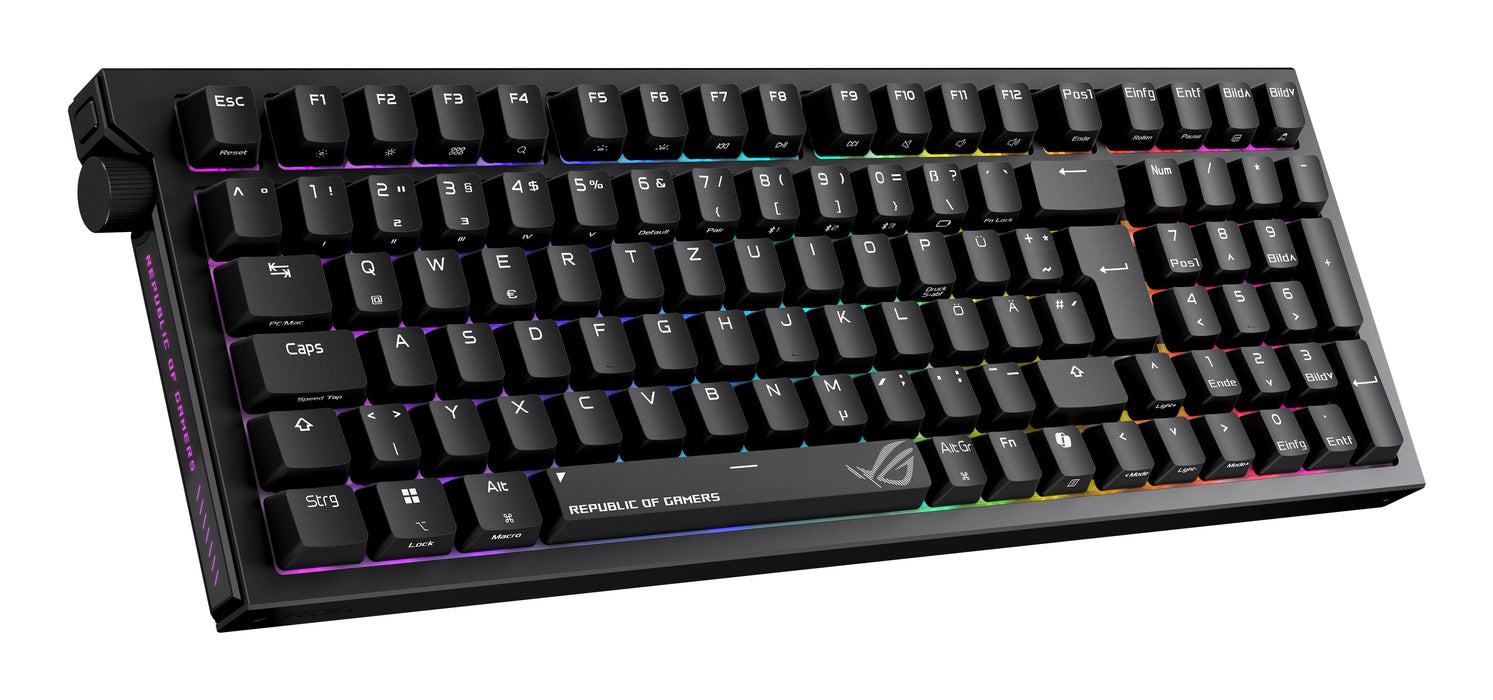 Asus Rog Strix Morph 96 Wireless (Negro, De-Layout, Rog Nx V2) 90mp04if-Bkda03