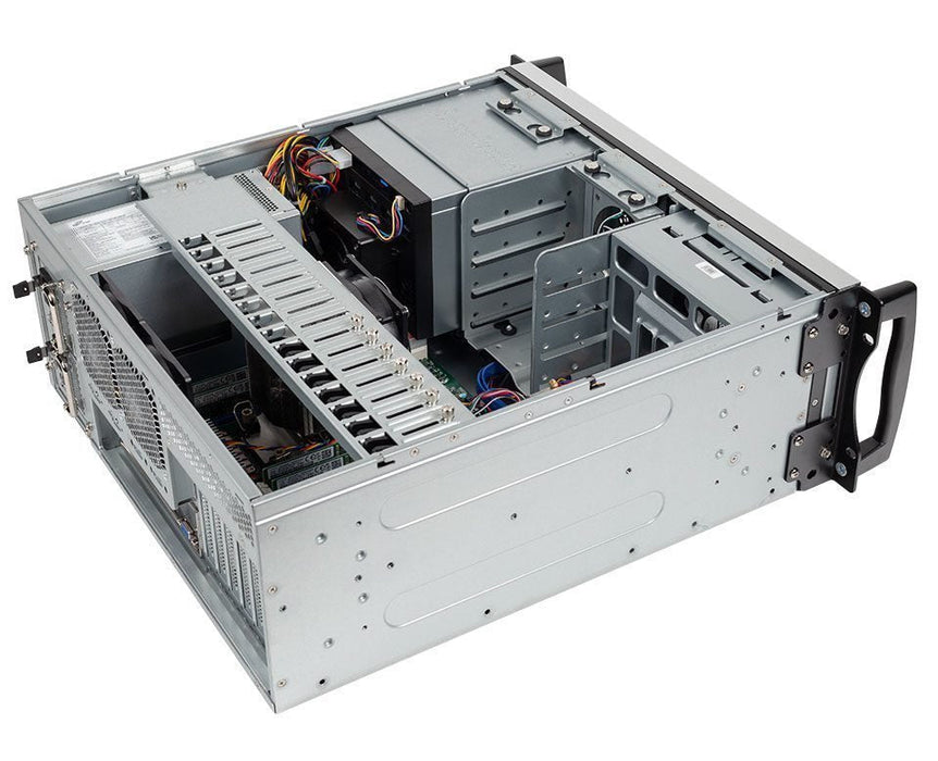Bluechip Serverline R34302r 4he Rack, Amd Epyc 4124p Procesador / Hasta 5.10 Ghz, 32 Gb Ddr5, 2 X 960 Gb Ssd, Tpm-Módulo, 2 X Rj45