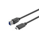 EAN 5704174849902 - Vivolink PROUSBCBMM5 cable USB USB 3.2 Gen 1 (3.1 Gen 1) 5 m USB C USB B Negro imagen 1