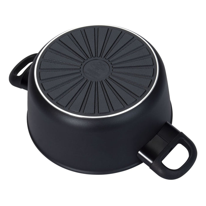 EAN 8003150510070 - BALLARINI 75002-920-0 cacerola Alrededor Negro imagen 4