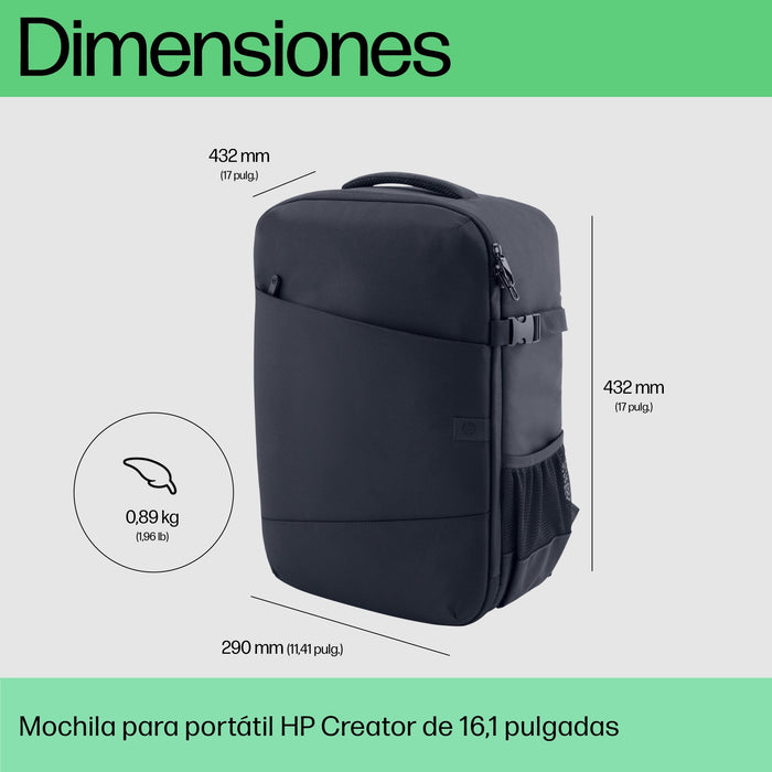 EAN 0196786247880 - HP Creator 16.1 Dark NavyLaptop Backpack 40,9 cm (16.1") Azul imagen 3