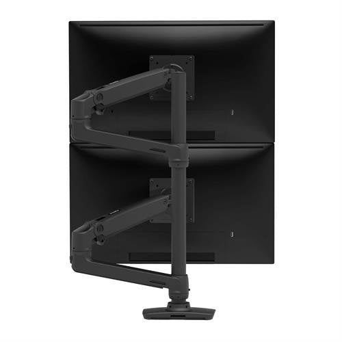 EAN 0698833075700 - Ergotron LX Series LX Dual Stacking Arm, Tall Pole, Matte Black 101,6 cm (40") Escritorio Negro imagen 2