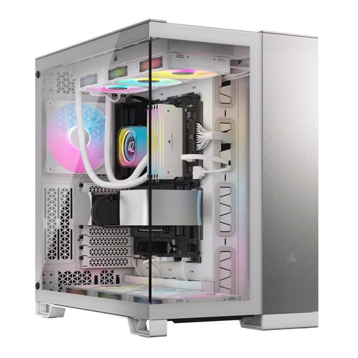 EAN 0840006688877 - Corsair CC-9011285-WW carcasa de ordenador Midi Tower Gris, Blanco imagen 1
