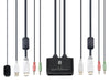 EAN 0846359034019 - LevelOne KVM-0290 interruptor KVM Negro, Gris imagen 2