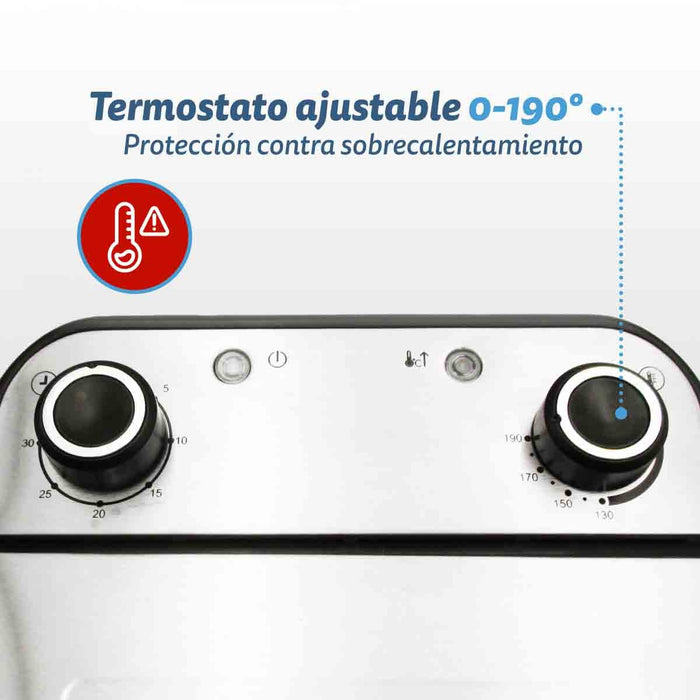 Freidora Grunkel Maxi Fry Pro 3000w Capacidad 4.2l