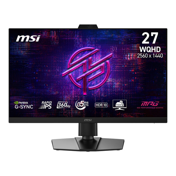 68,6cm 27" (2560x1440) Msi Mpg 272qrf X36 16:9 Wqhd Rapid Ips 1ms 360hz Hdmi Displayport Usb Vesa Pivot Black