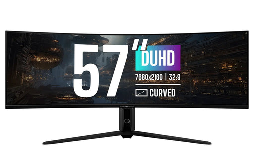 EAN 4719512152300 - Cooler Master Gaming GP57ZS pantalla para PC 144,8 cm (57") 7680 x 2160 Pixeles Dual UHD LCD Negro imagen 1