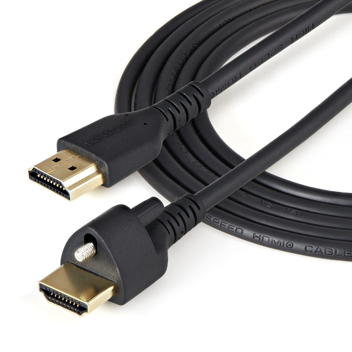 1 M Hdmi 2.0 Cable - Top Screw Cabl Lock Connector