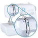 EAN 5902022182250 - Łucznik EVERYDAY máquina de coser Máquina de coser semiautomática Eléctrico imagen 6