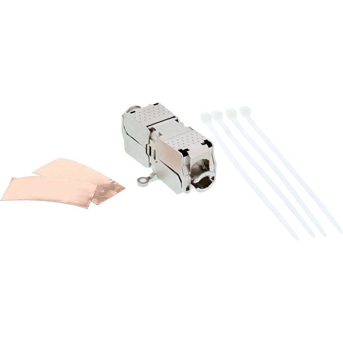 Caja De Conexión Inline Cat.6a 600 Mhz Lsa Blindado