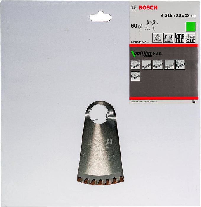 EAN 3165140194334 - Bosch ‎2608640642 hoja de sierra circular 21,6 cm 1 pieza(s) imagen 2