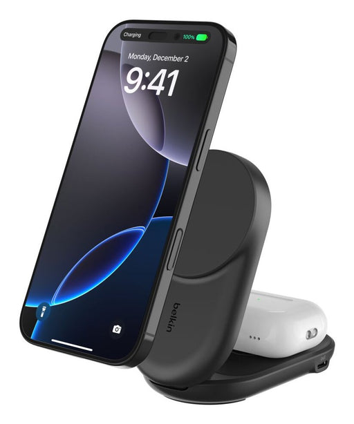 EAN 745883921973 - Belkin Qi2 Fitness tracker, Auriculares, Smartphone, Reloj inteligente Negro USB Cargador inalámbrico Carg imagen 1