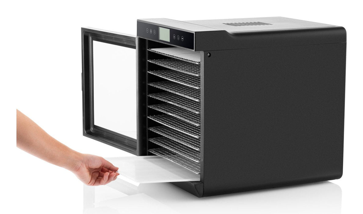 Secador De Frutas Eta Vital Air Ii Eta230290000 Potencia 245 W, Nãºmero De Bandejas 10, Control De Temperatura, Temporizador Integrado, Negro