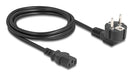 EAN 4043619815678 - DeLOCK 81567 cable de transmisión Negro 2 m Enchufe tipo E+F IEC C13 imagen 1