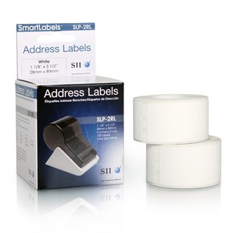 EAN 0020963210025 - Seiko Instruments SLP-2RL Blanco Etiqueta para impresora autoadhesiva imagen 1
