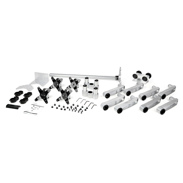 EAN 0065030881456 - StarTech.com ARMQUADPS soporte para monitor 68,6 cm (27") Escritorio Plata imagen 11