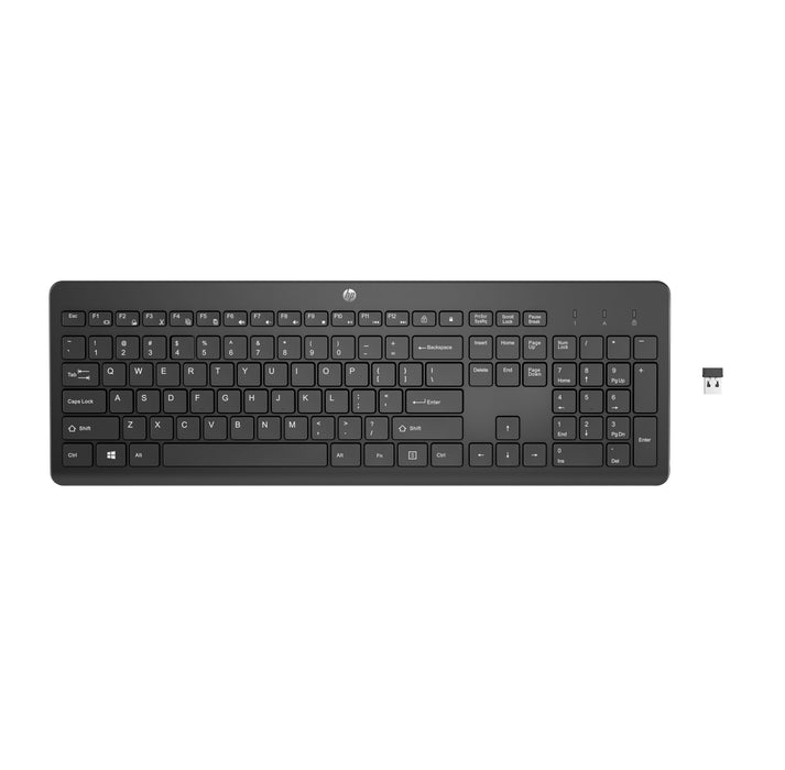 EAN 0195908430087 - HP 230 Wireless Keyboard teclado Universal RF inalámbrico Negro imagen 1
