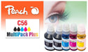 EAN 7640460547658 - Peach 321698 cartucho de tinta 5 pieza(s) Compatible Rendimiento estándar Negro, Cian, Magenta, Amarillo imagen 1
