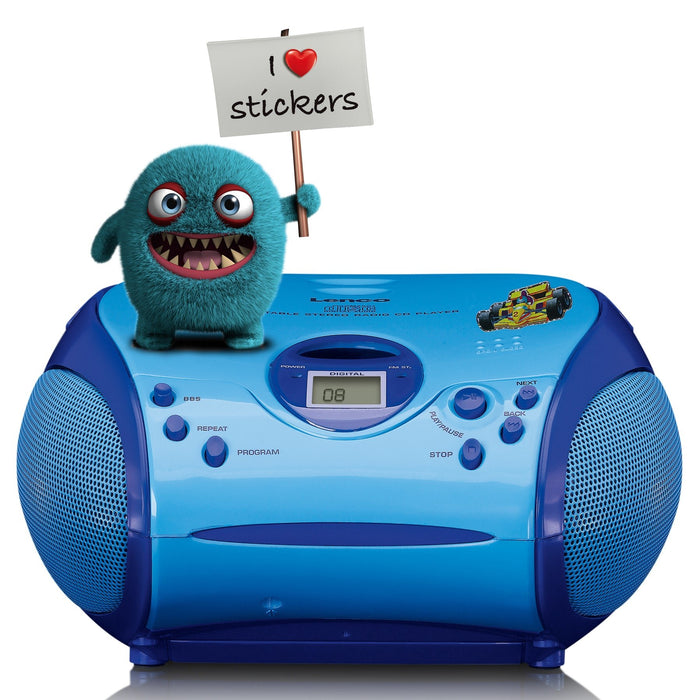 EAN 8711902044925 - Lenco SCD-24BU kids Portátil Azul imagen 6