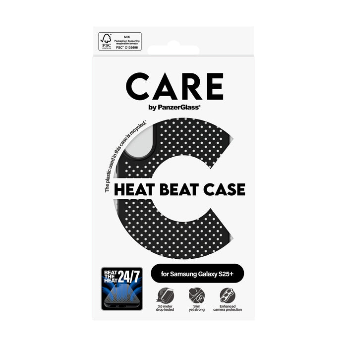 EAN 5715685016608 - PanzerGlass CARE™ by ® Case Heat Beat Samsung Galaxy S25+ funda para teléfono móvil Negro imagen 3
