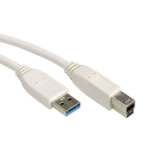 EAN 7611990196746 - VALUE USB A/USB B 0.8m cable USB USB 3.2 Gen 1 (3.1 Gen 1) 0,8 m Blanco imagen 1