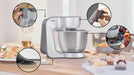 EAN 4242005501083 - Bosch MUM 5 robot de cocina 1000 W 3,9 L Negro, Acero inoxidable imagen 2