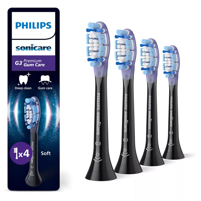 EAN 8720689037044 - Philips HX9054/88 cepillo de cabello 4 pieza(s) Negro imagen 1